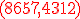 3$\red(8657,4312)